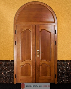 Дверь филенчатая с фрамугой