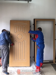 Подготовка дверного полотна